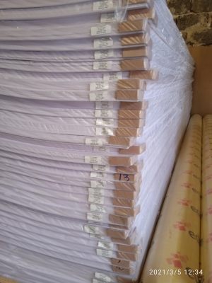 ПВХ Китай - 6 мм   (пл. 0.55) белый 2.05*3.05 м