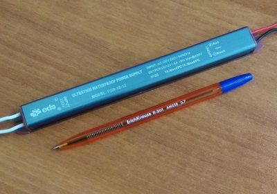 Блок - Super Slim    18 Вт.  12V    IP65  